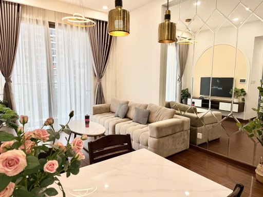 Living Room — Three Bedroom Apartment